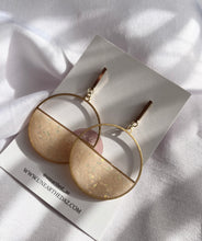 Load image into Gallery viewer, Opal Hoops
