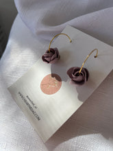 Load image into Gallery viewer, Rose Hoops
