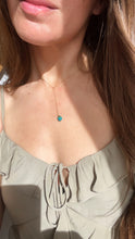 Load image into Gallery viewer, Gold filled Turquoise Lariat

