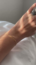 Load and play video in Gallery viewer, Gold filled Tube Bracelet
